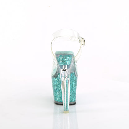 Pleaser   LOVESICK-708SG CLR / Aqua Multi Iridescente Pritters