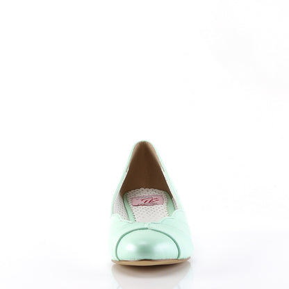 Pin Up Couture Pompes pour femmes LULU-05 cuir fausse menthe