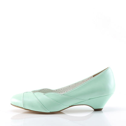 Pin Up Couture Pompes pour femmes LULU-05 cuir fausse menthe