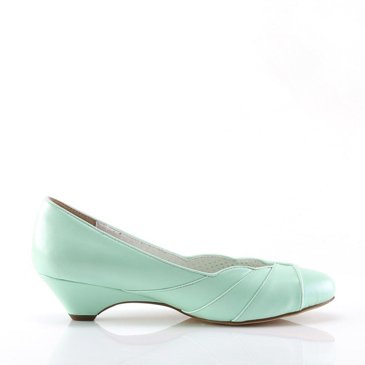 Pin Up Couture Pompes pour femmes LULU-05 cuir fausse menthe
