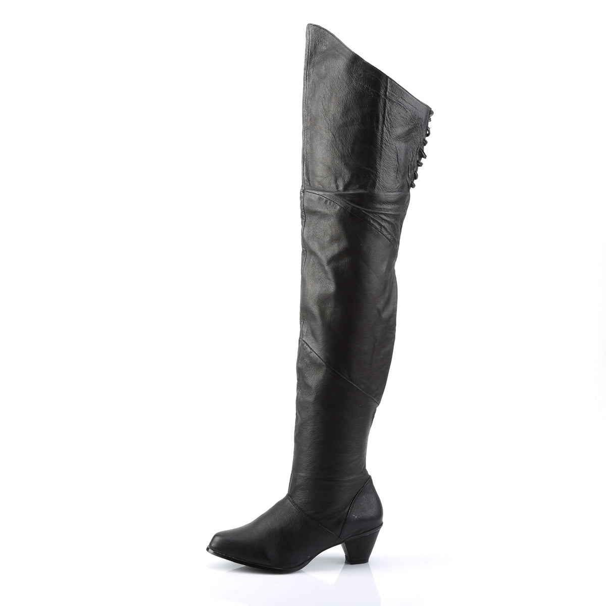 Funtasma Womens Boots MAIDEN-8828 Blk Leather (P)