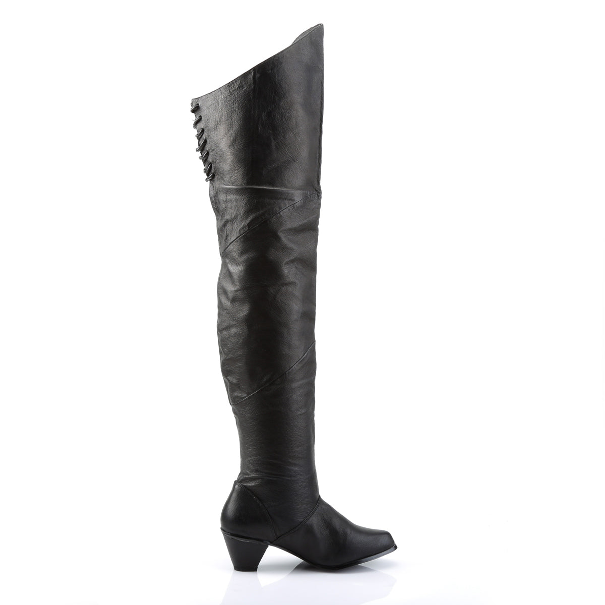 Funtasma Womens Boots MAIDEN-8828 Blk Leather (P)