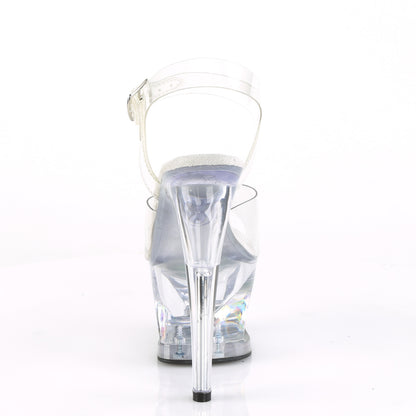 Pleaser Sandales pour femmes MOON-708DIA CLR / CLR