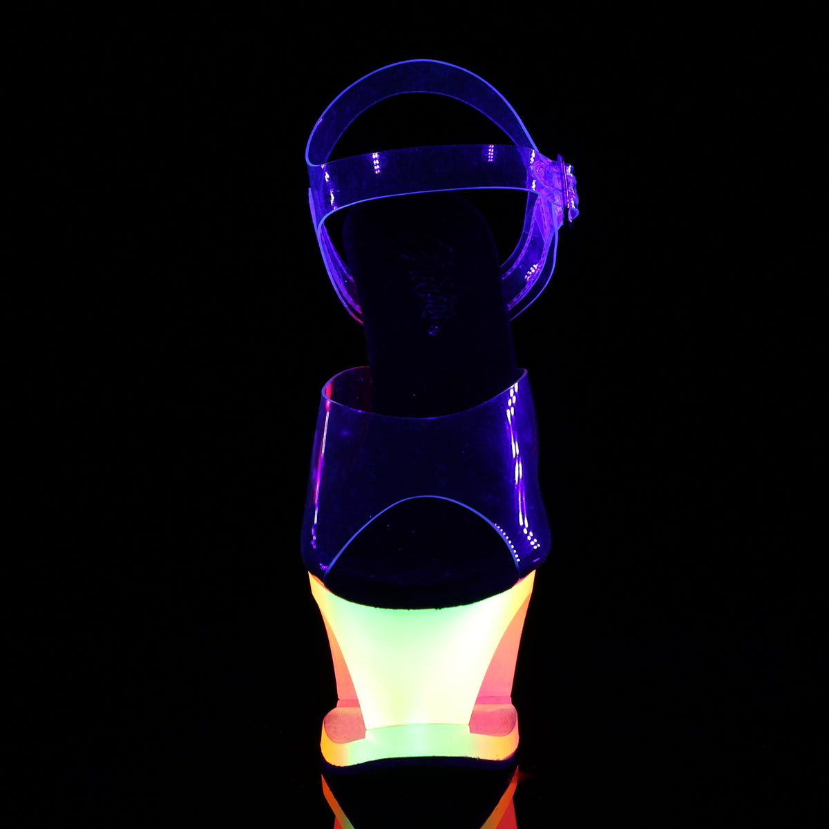 Pleaser Sandales pour femmes MOON-708udu CLR / NEON MULTI