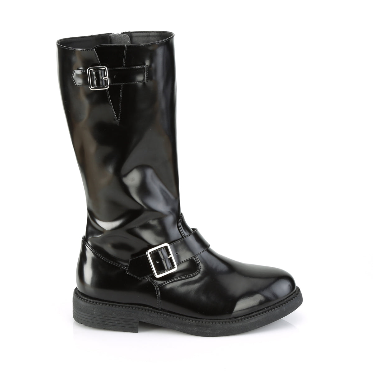 Funtasma Mens Boots OFFICER-201 Blk Nappa Pu