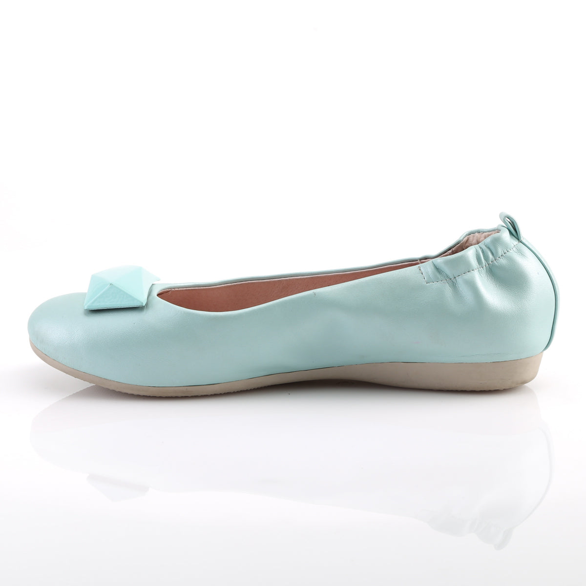 Pin Up Couture Pompes pour femmes OLIVE-08 Cuir aqua Faux