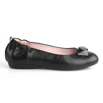 Pin Up Couture Pompes pour femmes OLIVE-08 cuir fausse blk