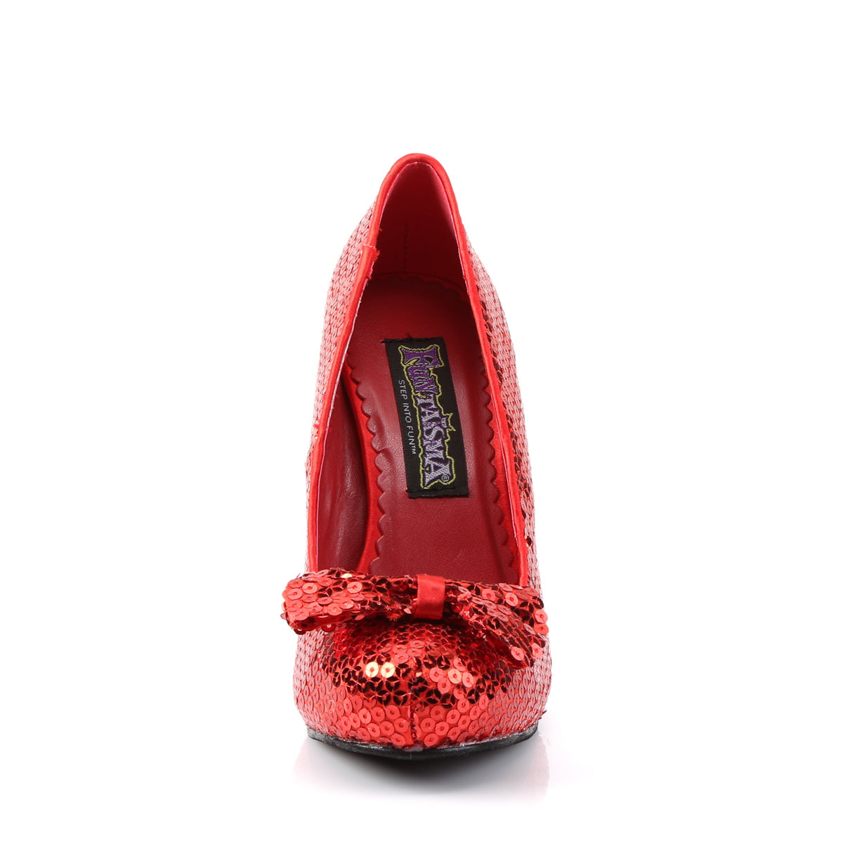 Funtasma Pompes pour femmes OZ-06 paillettes rouges