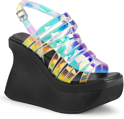 DemoniaCult Womens Sandals PACE-33 Magic Mirror