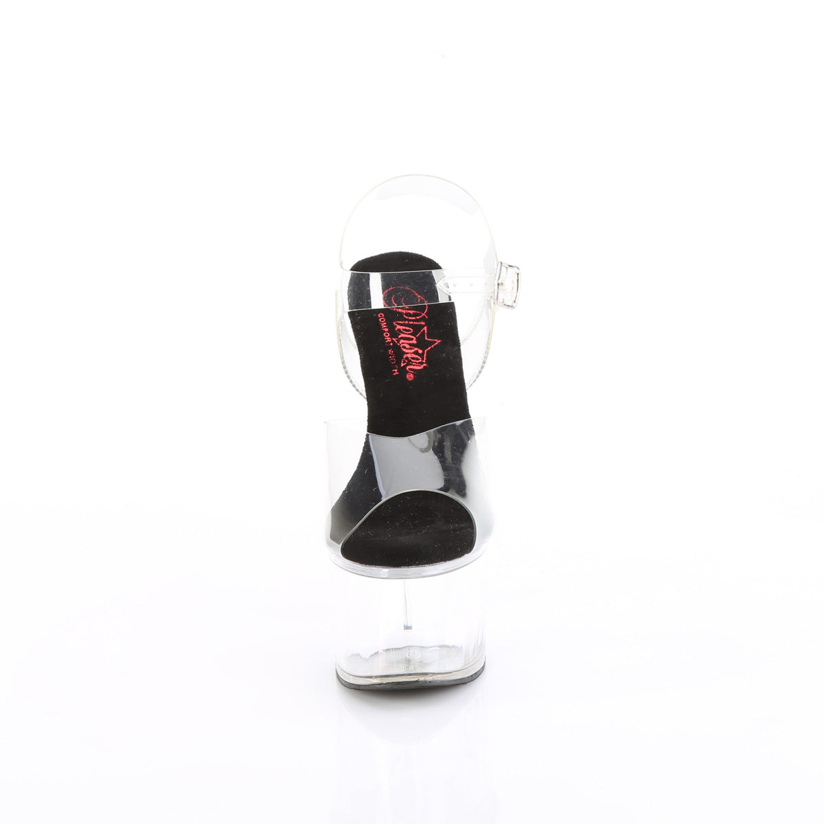 Pleaser   PASSION-708 CLR-BLK / CLR