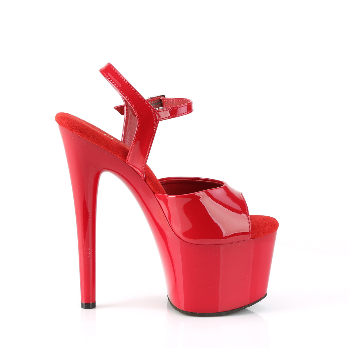 Pleaser  Des sandales PASSION-709 Pat rouge / rouge
