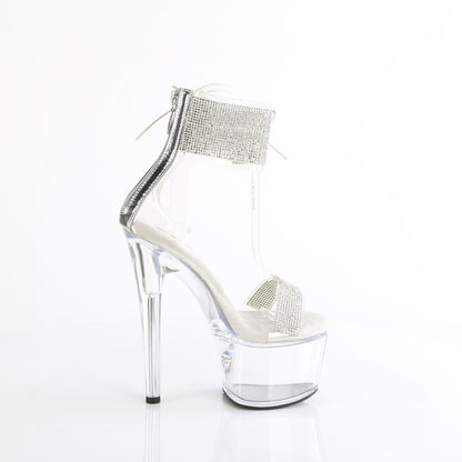 Pleaser   PASSION-727RS CLR-SLV / CLR