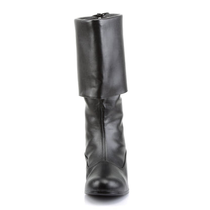 Funtasma Bottes pour hommes Pirate-100 PU noir