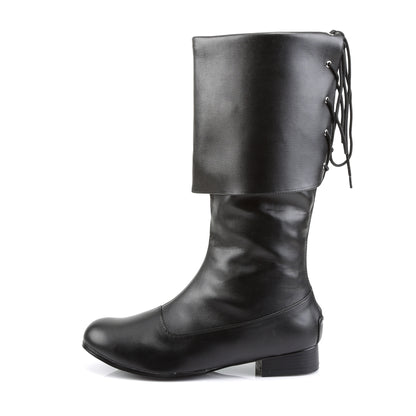 Funtasma Bottes pour hommes Pirate-100 PU noir