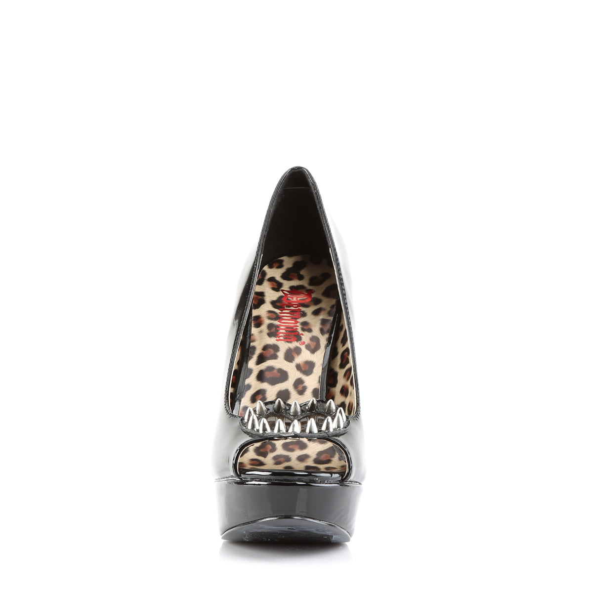 DemoniaCult Womens Pumps PIXIE-17 Blk Pat-Pvc