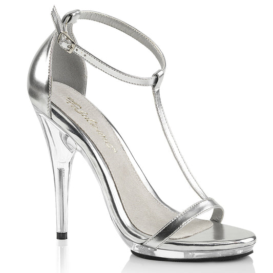Fabulicious Sandales pour femmes POISE-526 SLV rencontré PU / CLR