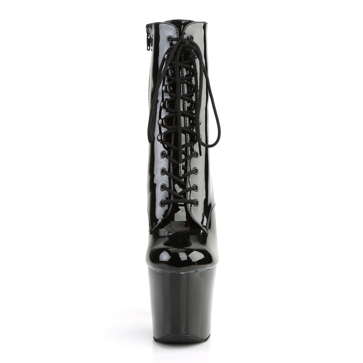 Pleaser Bottines pour femmes RADIANT-1020 BLK PAT / BLK