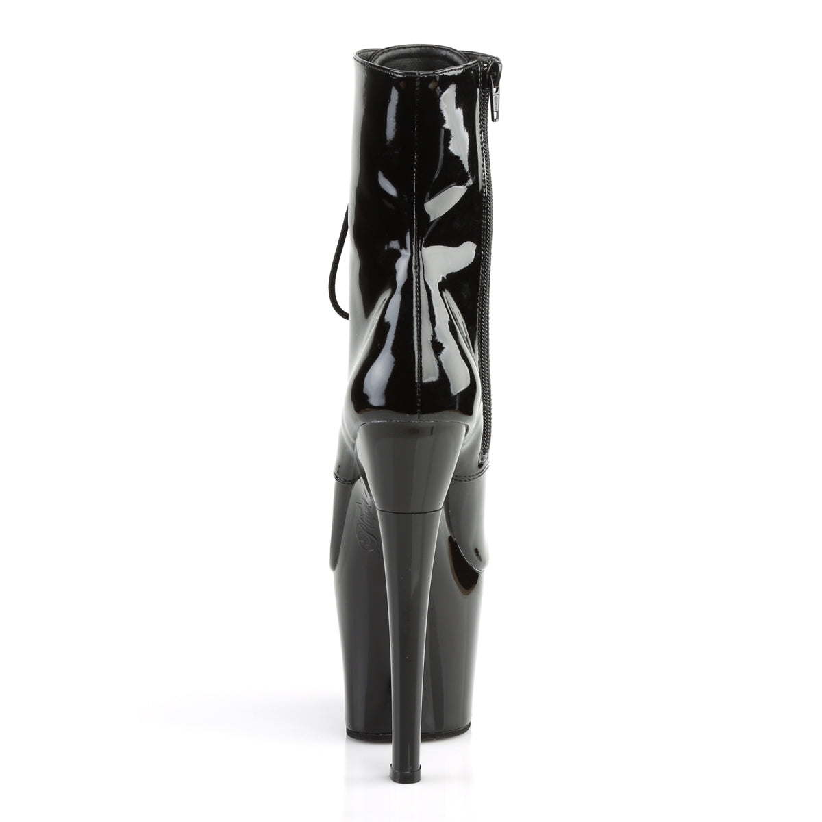 Pleaser Bottines pour femmes RADIANT-1020 BLK PAT / BLK