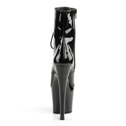 Pleaser Bottines pour femmes RADIANT-1020 BLK PAT / BLK