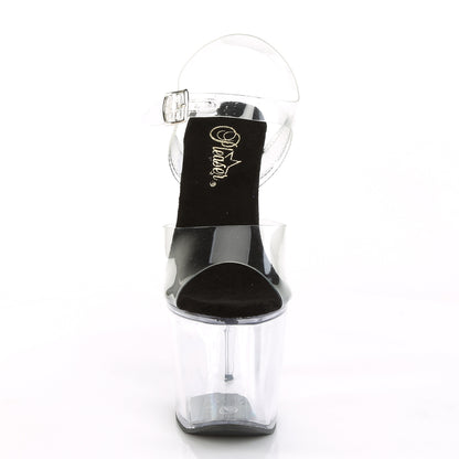 Pleaser Sandales pour femmes RADIANT-708 CLR-BLK / CLR