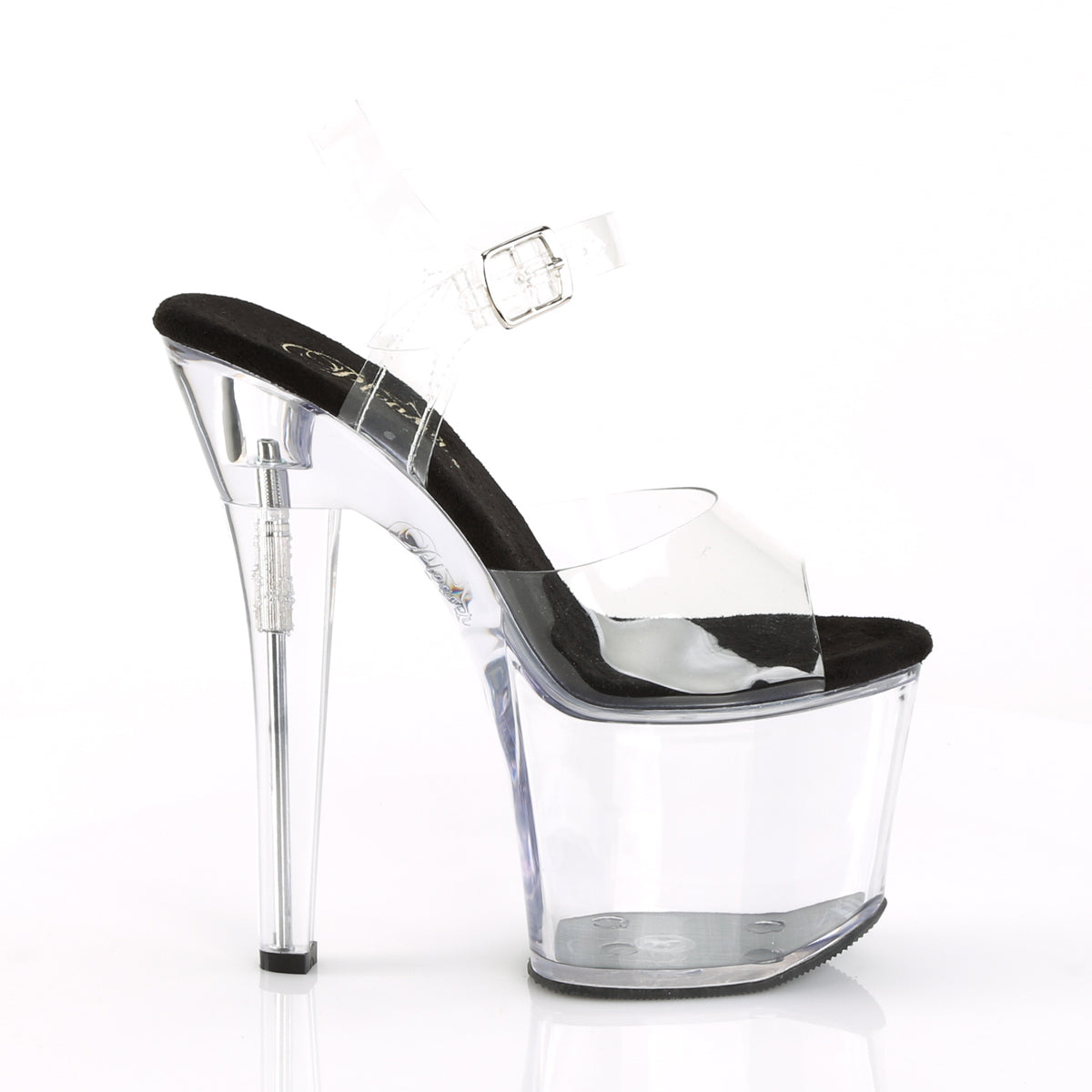 Pleaser Sandales pour femmes RADIANT-708 CLR-BLK / CLR