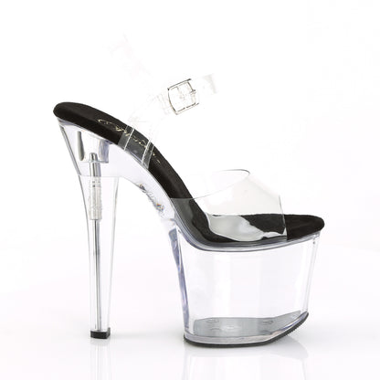 Pleaser Sandales pour femmes RADIANT-708 CLR-BLK / CLR