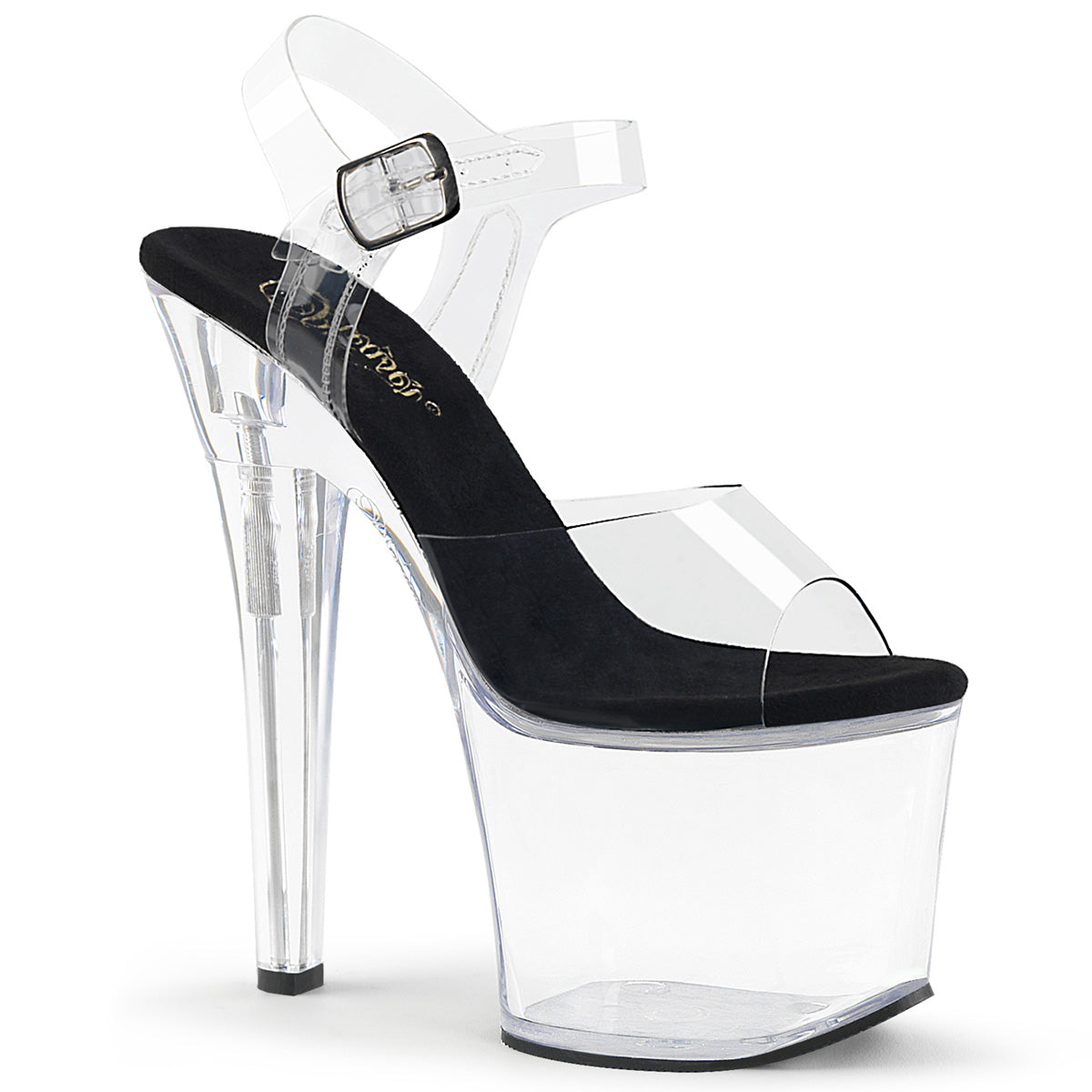 Pleaser Sandales pour femmes RADIANT-708 CLR-BLK / CLR