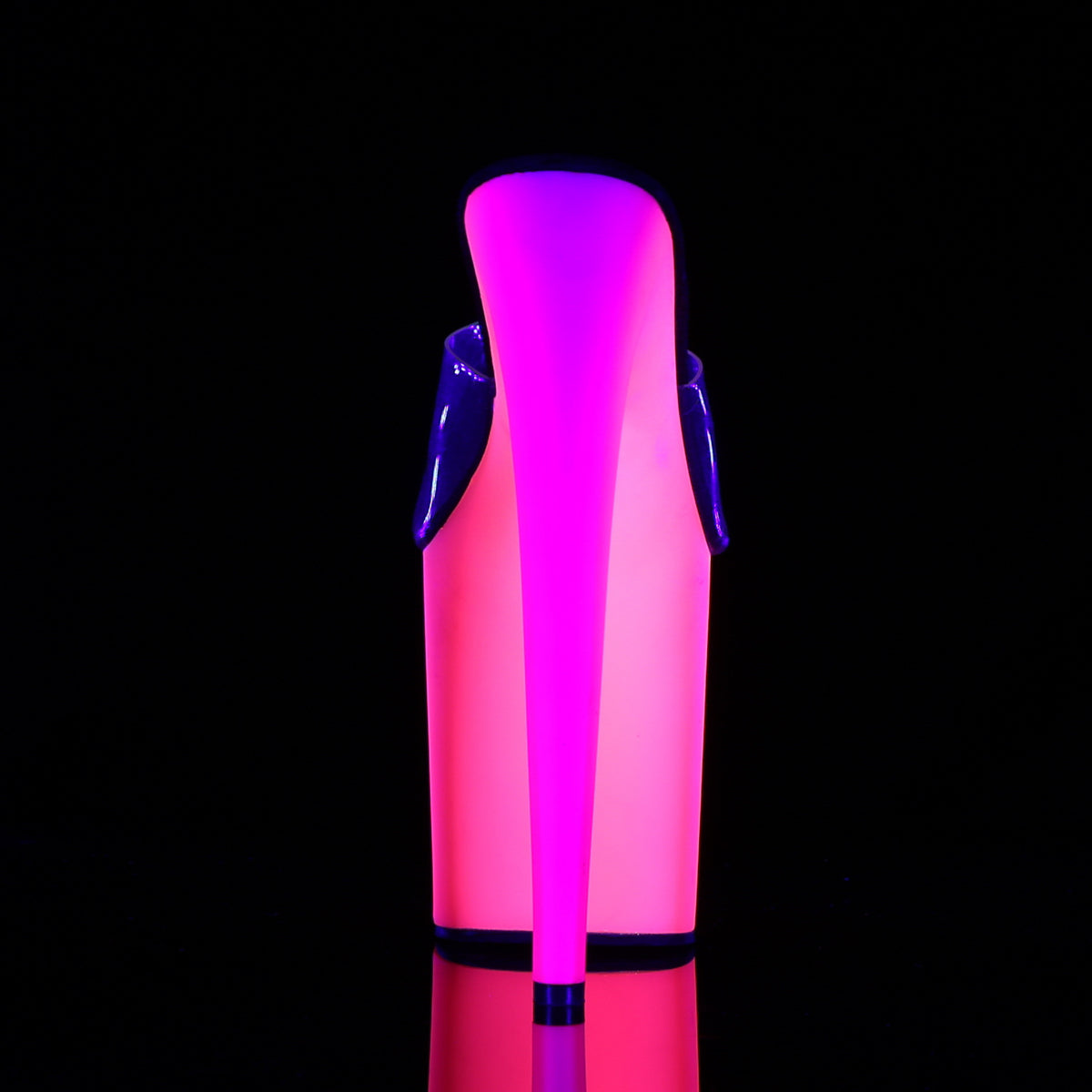Pleaser Sandales féminines Rainbow-801UV CLR / NEON Multi