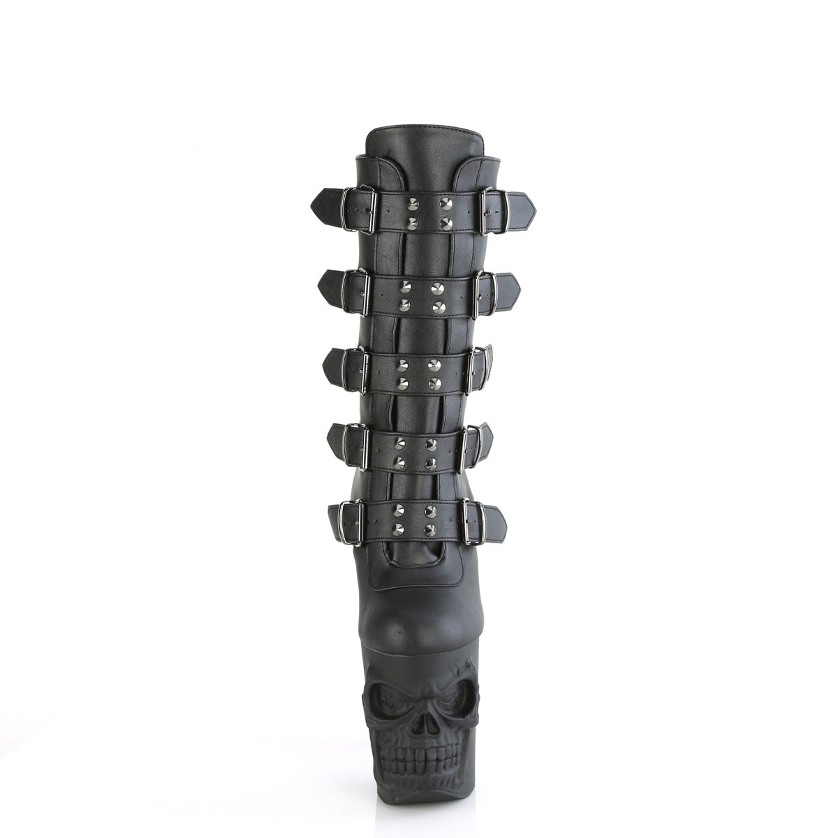 Pleaser  Bottines RAPTURE-1052bk blk faux cuir / blk matte