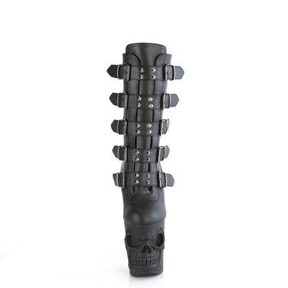 Pleaser  Bottines RAPTURE-1052bk blk faux cuir / blk matte