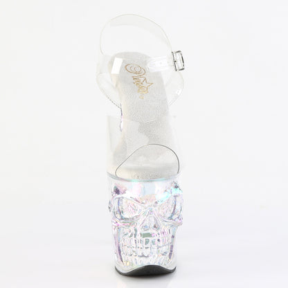 Pleaser Women's Platform Shoes RAPTURE-808HT Clr/Holo Tinted