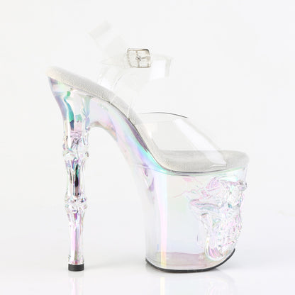 Pleaser Women's Platform Shoes RAPTURE-808HT Clr/Holo Tinted