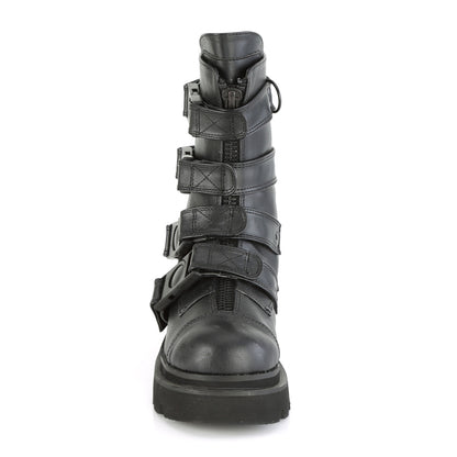 DemoniaCult  Bottes RENEGADE-55 Cuir végétalien BLK
