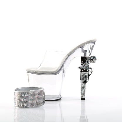 Pleaser Sandales pour femmes REVOLVER-712 CLR / CLR
