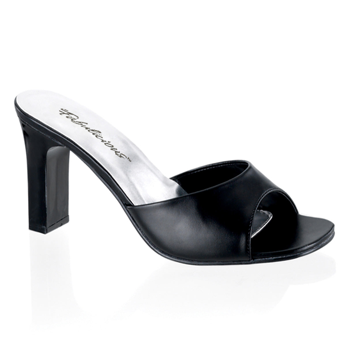 Fabulicious Womens Sandals ROMANCE-301-2 Blk Pu