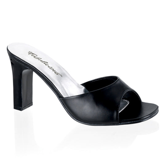 Fabulicious Sandales pour femmes ROMANCE-301-2 Blk PU