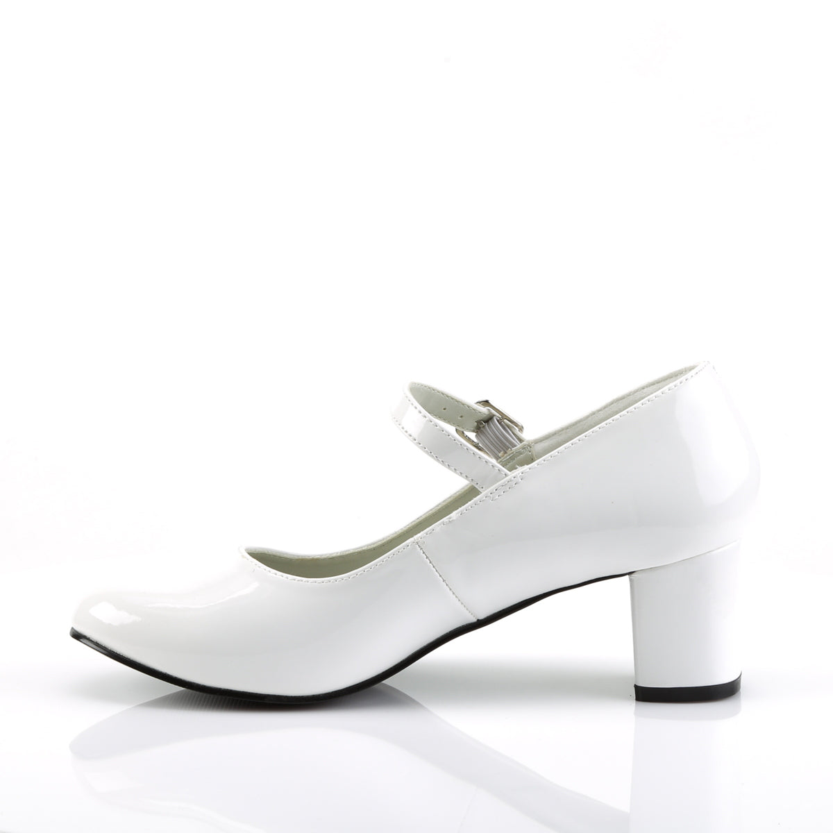 Funtasma Pompes pour femmes Schoolgirl-50 wht pat