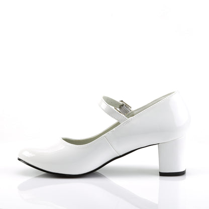 Funtasma Pompes pour femmes Schoolgirl-50 wht pat