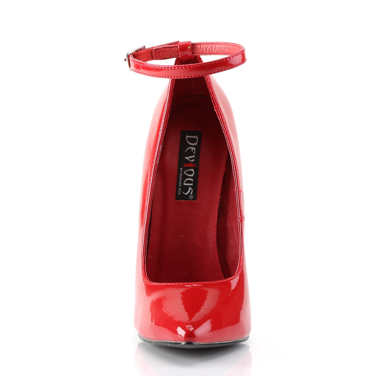 Devious Pompes pour femmes SCREAM-12 tape rouge