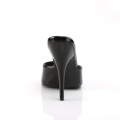 Pleaser Pink Label Sandales pour femmes SEDUCE-101 blk pat