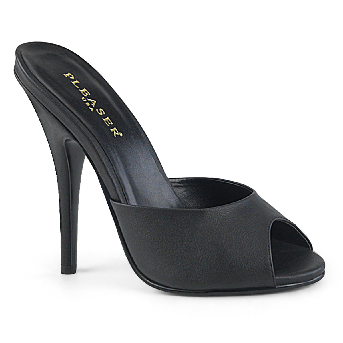 Pleaser Pompes pour femmes SEDUCE-101 Blk Faux Cuir