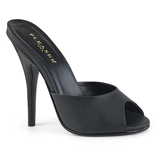 Pleaser Pompes pour femmes SEDUCE-101 Blk Faux Cuir