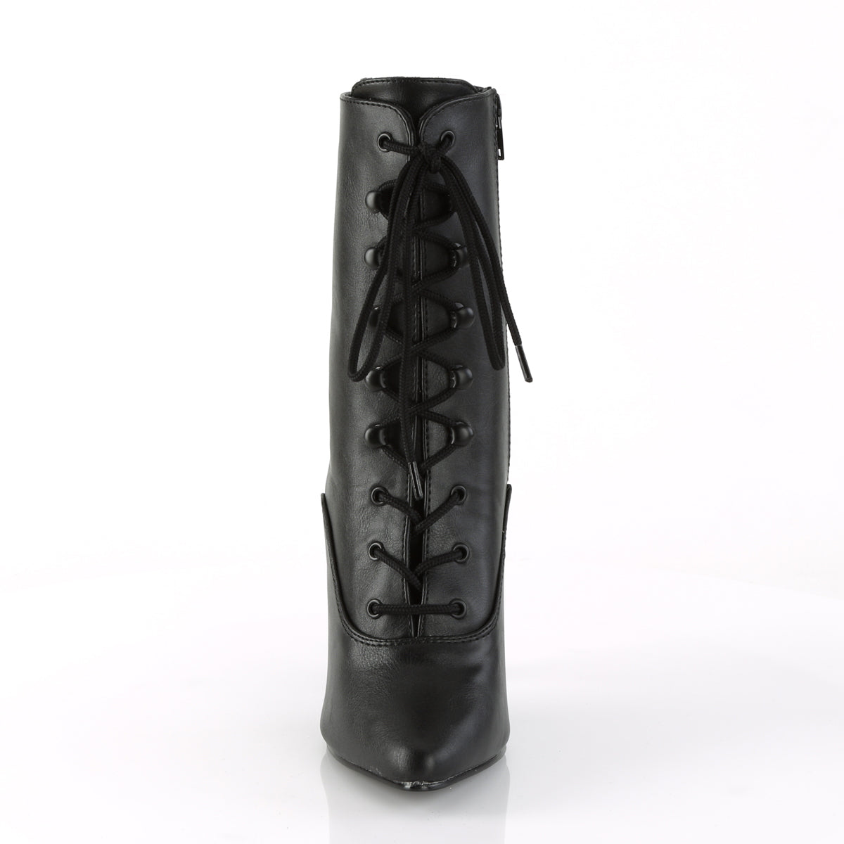 Pleaser Womens Ankle Boots SEDUCE-1020 Blk Faux Leather