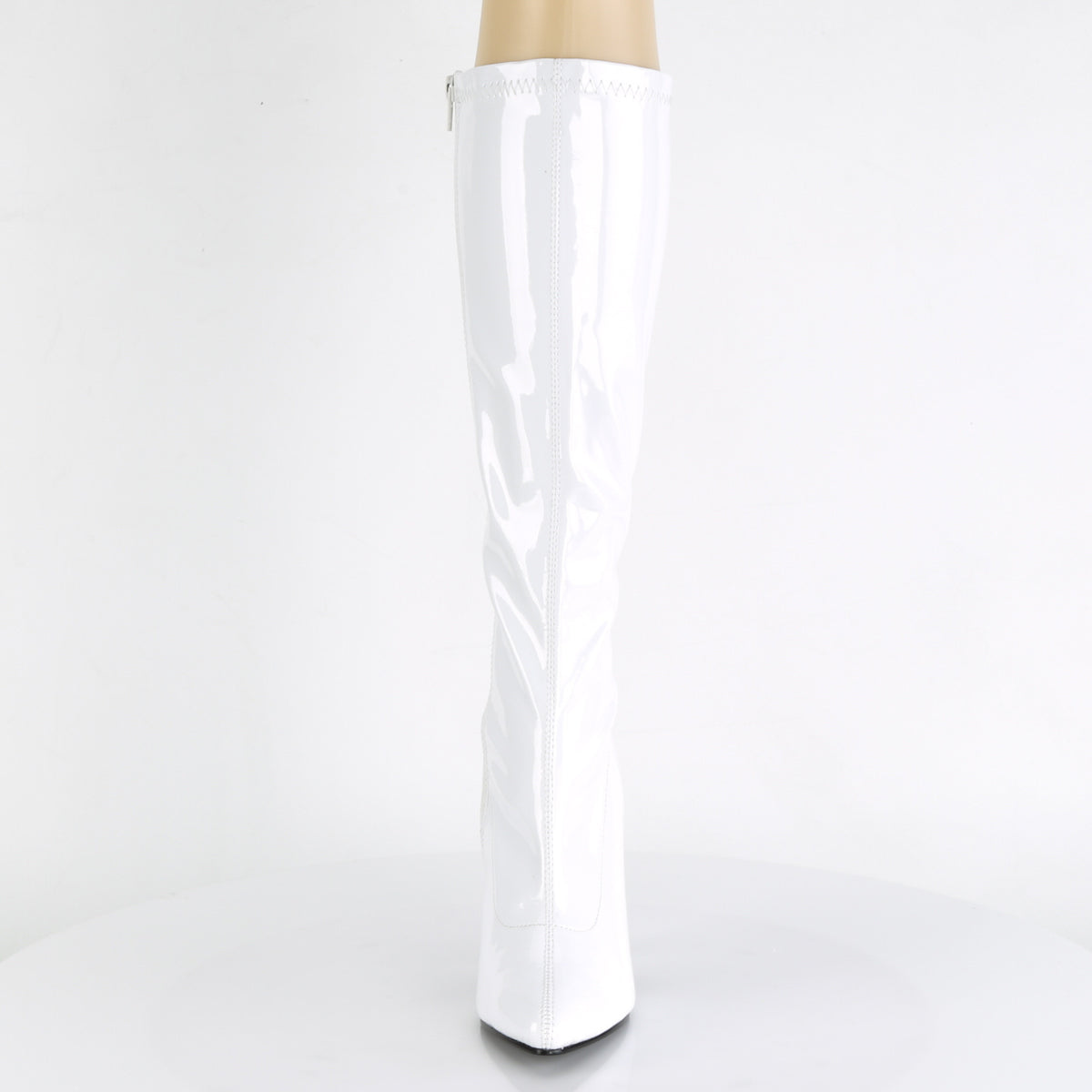 Pleaser Bottes pour femmes SEDUCE-2000 wht str pat