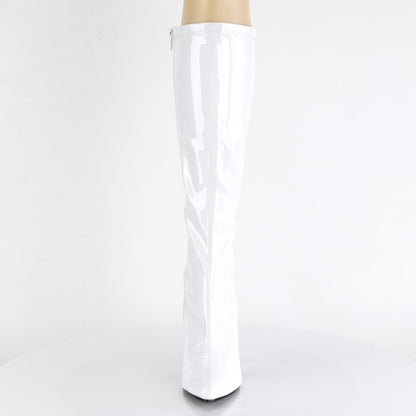 Pleaser Bottes pour femmes SEDUCE-2000 wht str pat