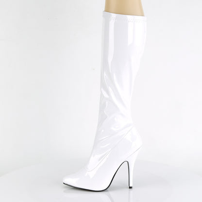 Pleaser Bottes pour femmes SEDUCE-2000 wht str pat