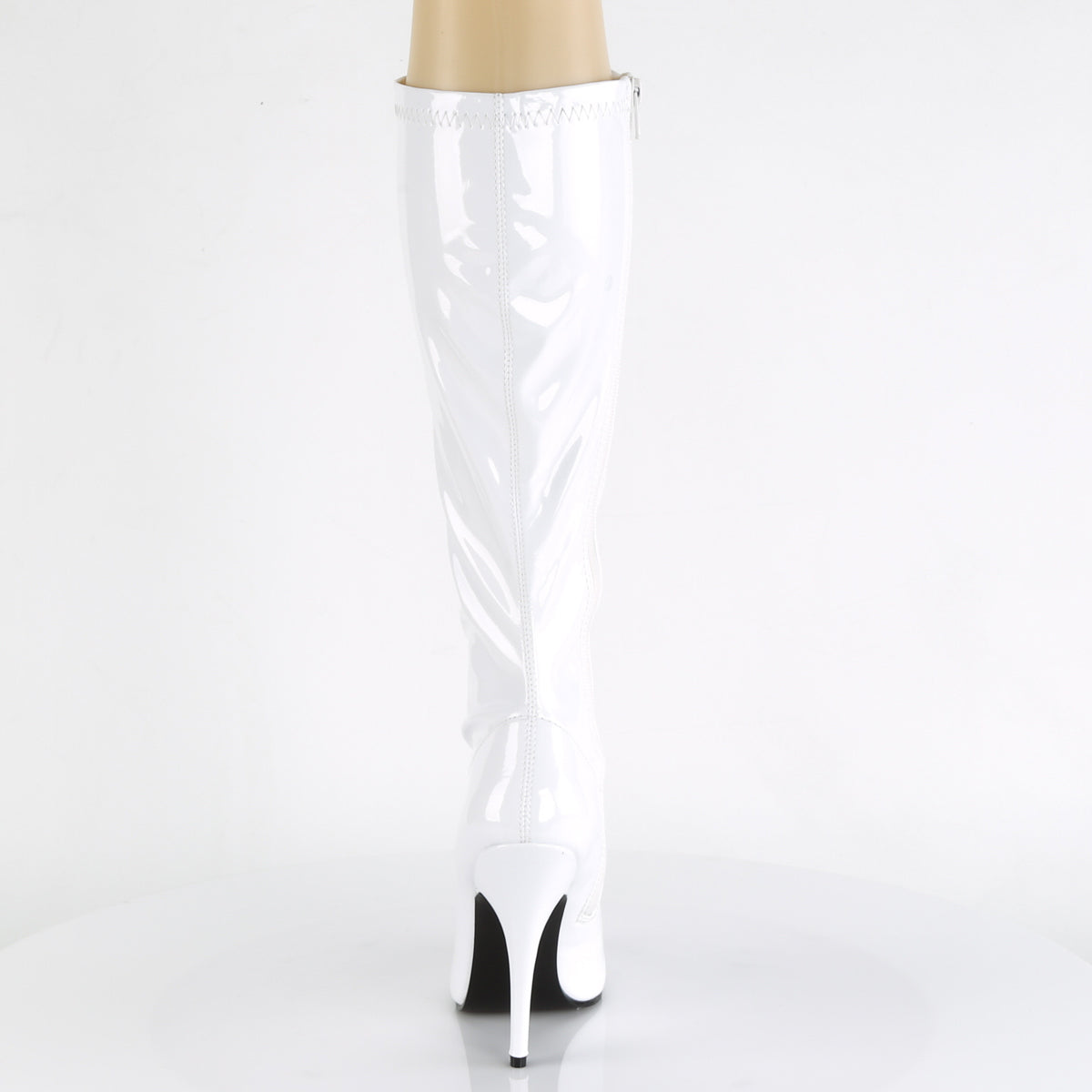 Pleaser Bottes pour femmes SEDUCE-2000 wht str pat