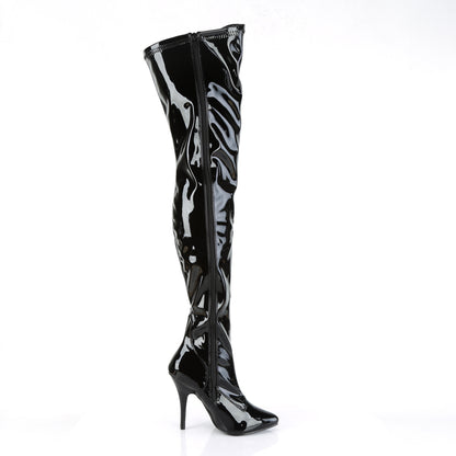 Pleaser Bottes pour femmes SEDUCE-3000 blk str pat