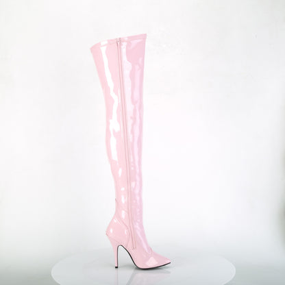 Pleaser Womens Boots SEDUCE-3000 B. Pink Str Pat