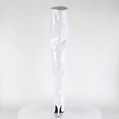 Pleaser Bottes pour femmes SEDUCE-3000 wht str pat